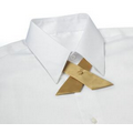 Vegas Gold Polyester Satin Crossover Tie